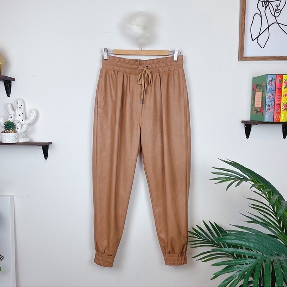 n:Philanthropy Fabiana Jacket & Lunas Jogger Camel Size Small NWT - Picture 8 of 14